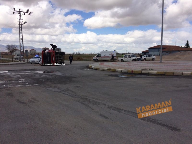 OSB Yolunda Trafik Kazası 7