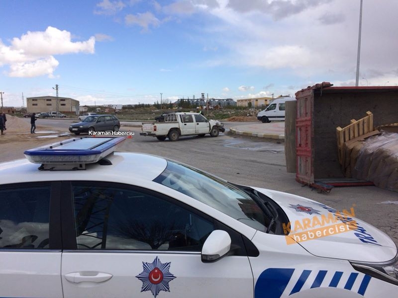 OSB Yolunda Trafik Kazası 8