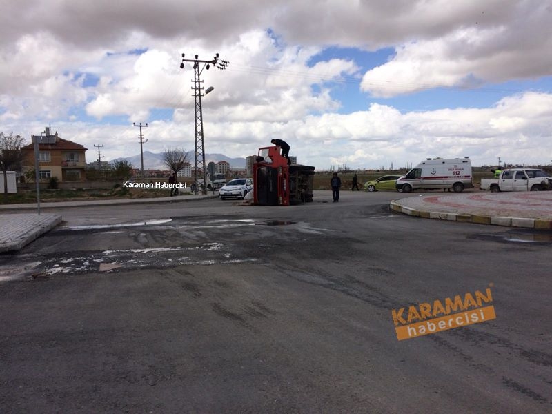 OSB Yolunda Trafik Kazası 9