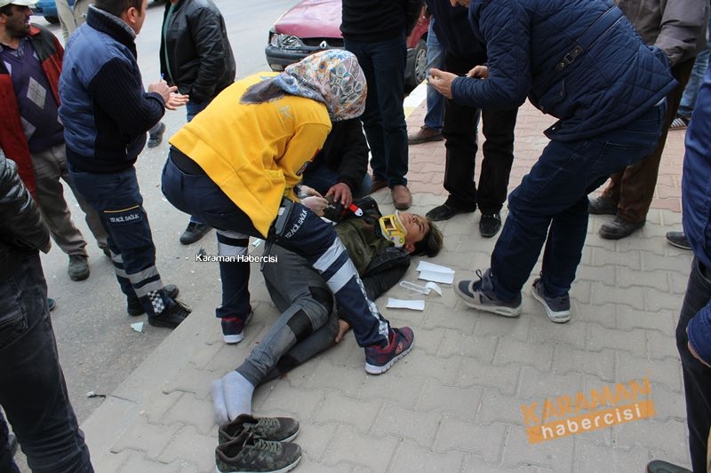 Karaman'da Trafik Kazası 11