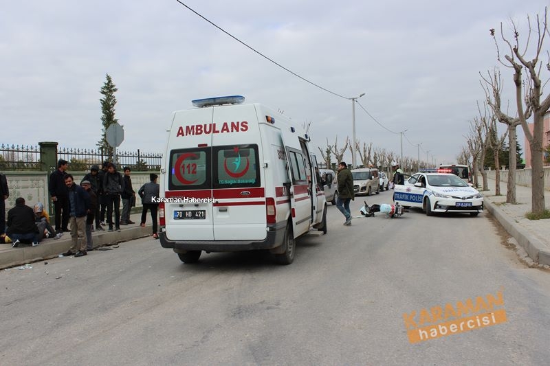 Karaman'da Trafik Kazası 13