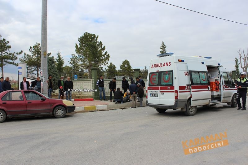 Karaman'da Trafik Kazası 14