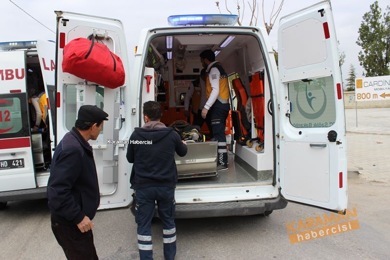 Karaman'da Trafik Kazası 19