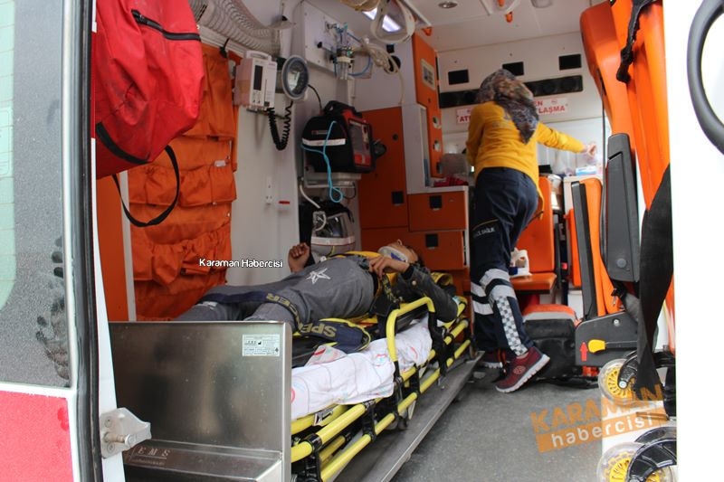 Karaman'da Trafik Kazası 7