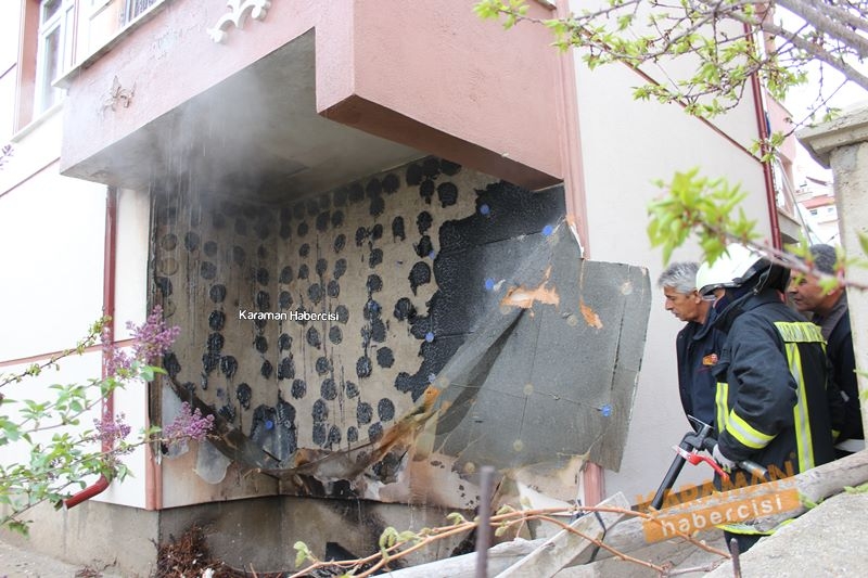 Karaman Ev Yangını 8