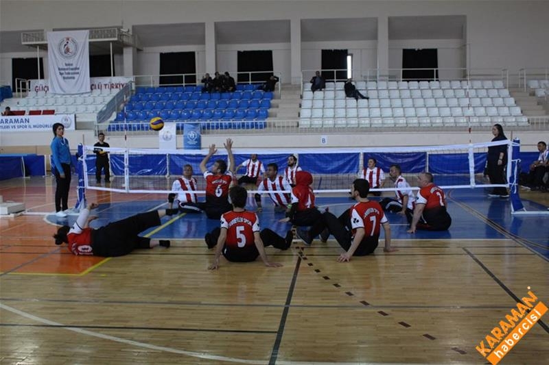 Karaman’da Oturarak Voleybol 1. Lig 2. Etap Müsabakaları Sona Erdi 17