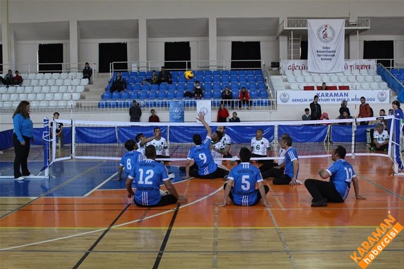 Karaman’da Oturarak Voleybol 1. Lig 2. Etap Müsabakaları Sona Erdi 19