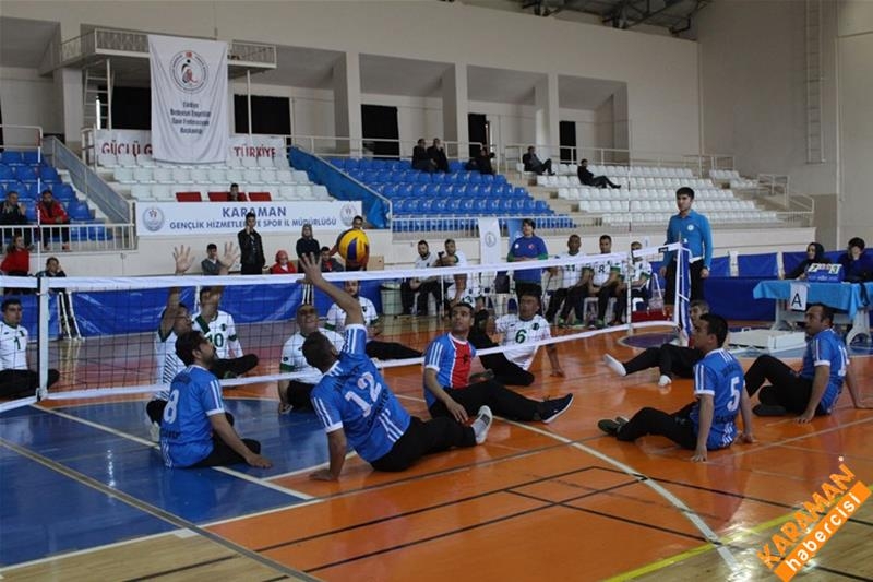 Karaman’da Oturarak Voleybol 1. Lig 2. Etap Müsabakaları Sona Erdi 20