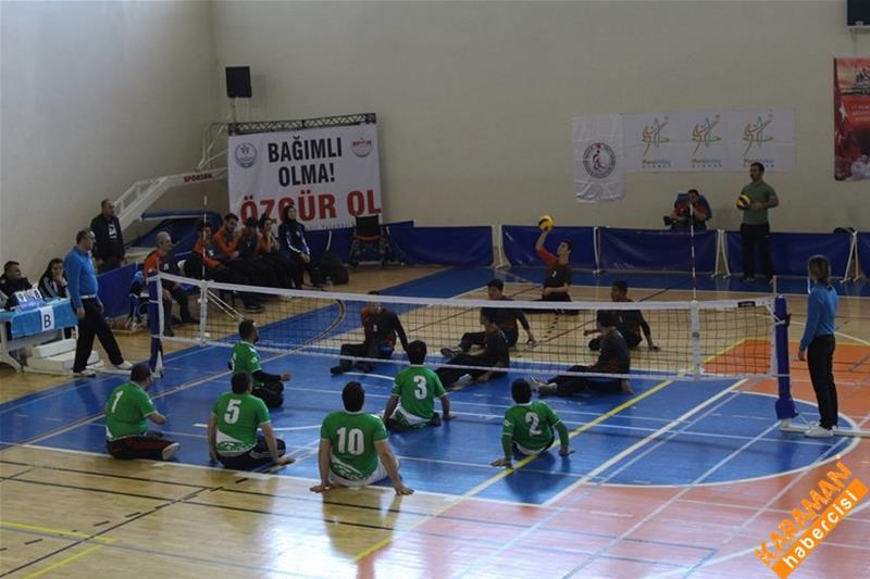 Karaman’da Oturarak Voleybol 1. Lig 2. Etap Müsabakaları Sona Erdi 7