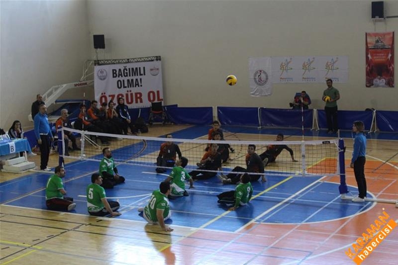 Karaman’da Oturarak Voleybol 1. Lig 2. Etap Müsabakaları Sona Erdi 8