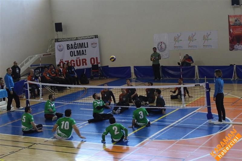 Karaman’da Oturarak Voleybol 1. Lig 2. Etap Müsabakaları Sona Erdi 9