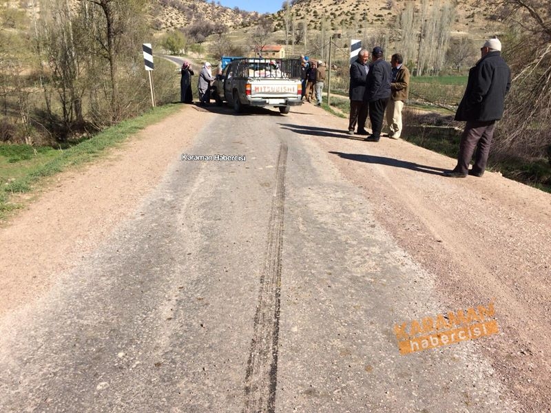 Karaman’da yaşanan trafik kazasında yürekler ağza geldi. 12