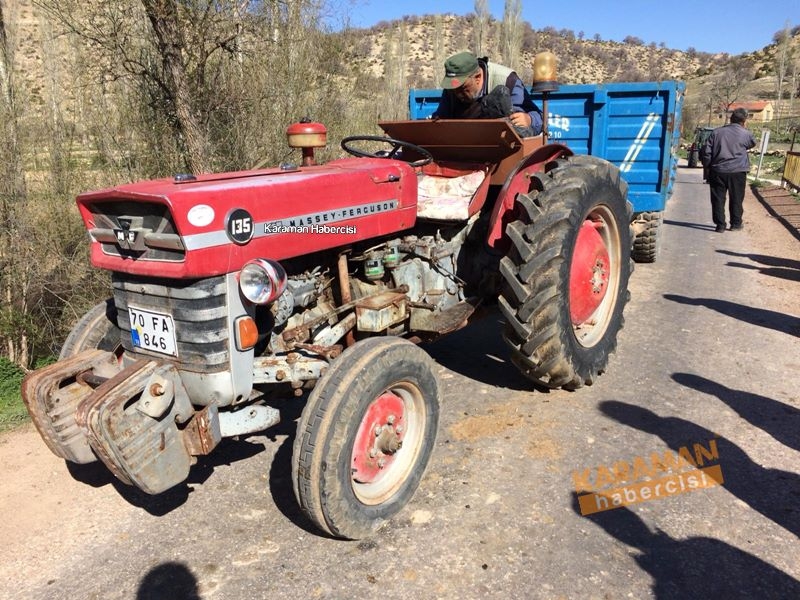 Karaman’da yaşanan trafik kazasında yürekler ağza geldi. 13