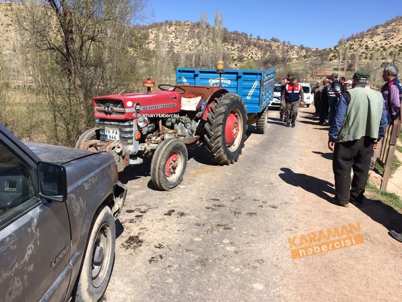 Karaman’da yaşanan trafik kazasında yürekler ağza geldi. 15