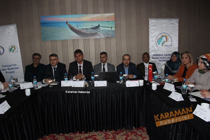“Türkiye’nin Lider Kadınları Projesi” Karaman’da 15