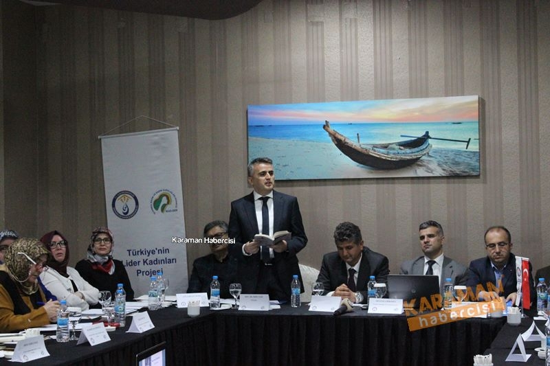 “Türkiye’nin Lider Kadınları Projesi” Karaman’da 16
