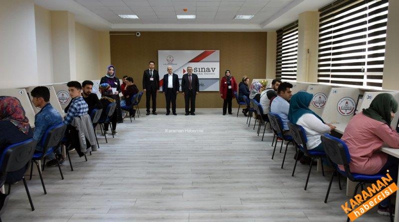 E-Sınav Salonunda İlk Sınav Yapıldı 4