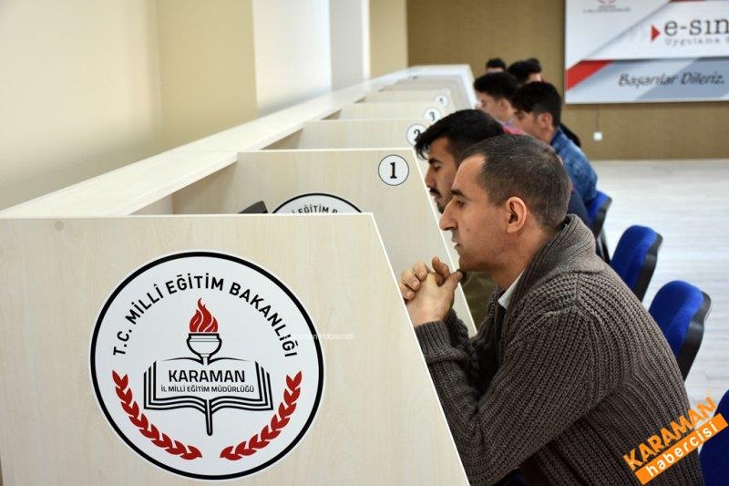 E-Sınav Salonunda İlk Sınav Yapıldı 9