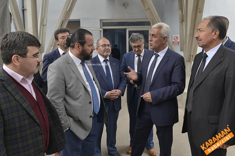 Rektör Akgül ve Yönetim Kurulu Konya'da İncelemelerde Bulundu 12