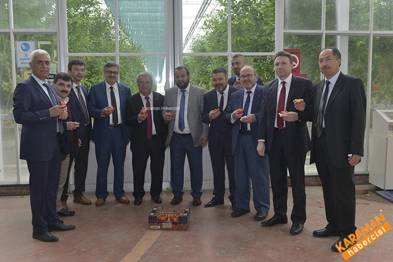 Rektör Akgül ve Yönetim Kurulu Konya'da İncelemelerde Bulundu 19