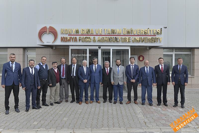 Rektör Akgül ve Yönetim Kurulu Konya'da İncelemelerde Bulundu 27