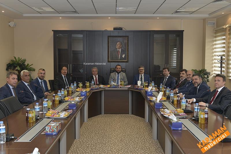 Rektör Akgül ve Yönetim Kurulu Konya'da İncelemelerde Bulundu 9