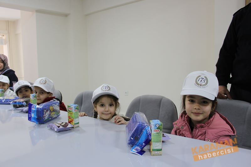 Emniyet Müdüründen Minikler Aracılığıyla Mesaj 4