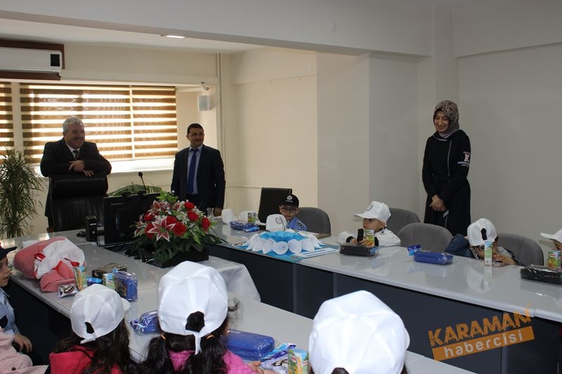 Emniyet Müdüründen Minikler Aracılığıyla Mesaj 5