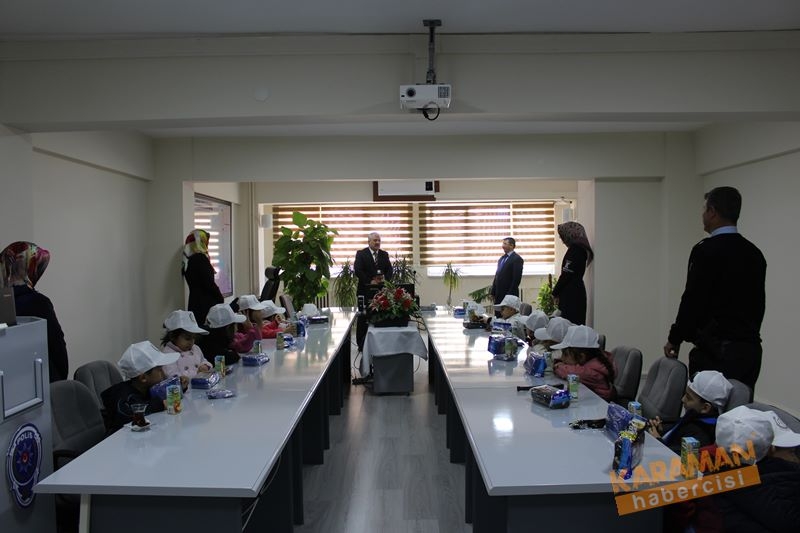 Emniyet Müdüründen Minikler Aracılığıyla Mesaj 7