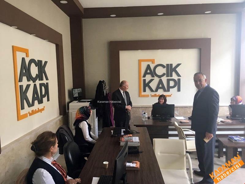 Vali Meral, “Açık Kapı, Pasaport ve Sürücü Belgesi” Hizmet Birimlerinde 3