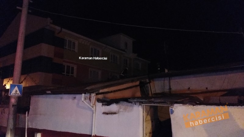 Karaman’da Ev Yangını 11