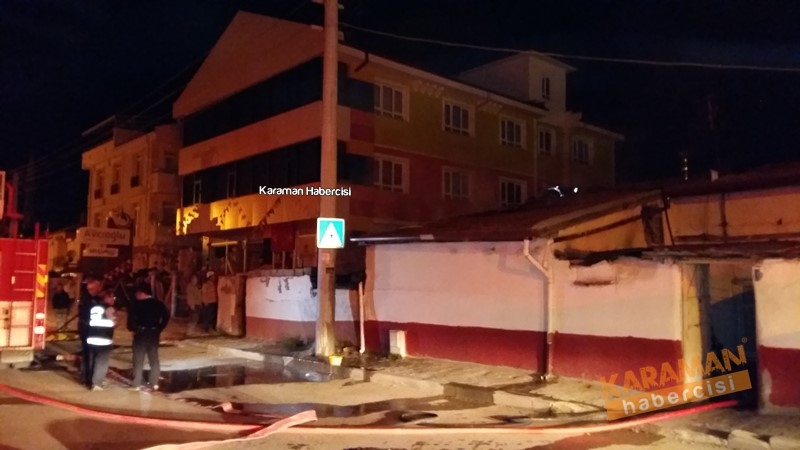 Karaman’da Ev Yangını 14