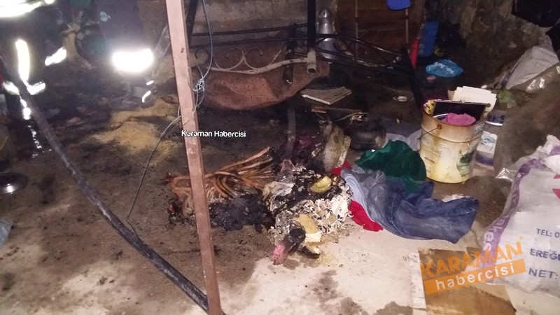 Karaman’da Ev Yangını 20