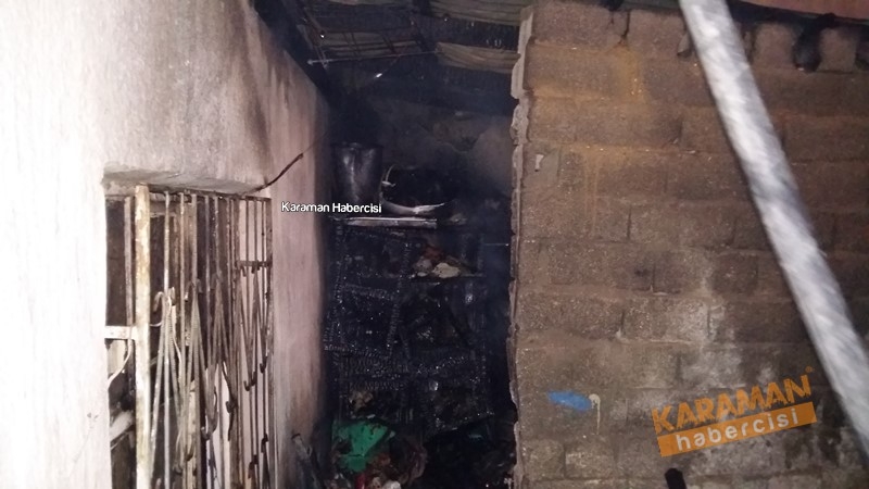 Karaman’da Ev Yangını 23