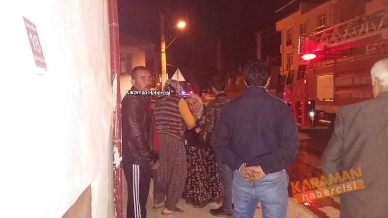 Karaman’da Ev Yangını 25