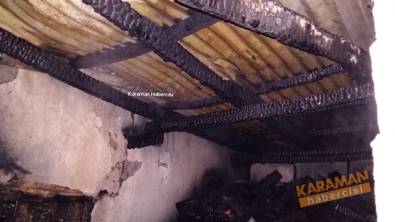 Karaman’da Ev Yangını 36