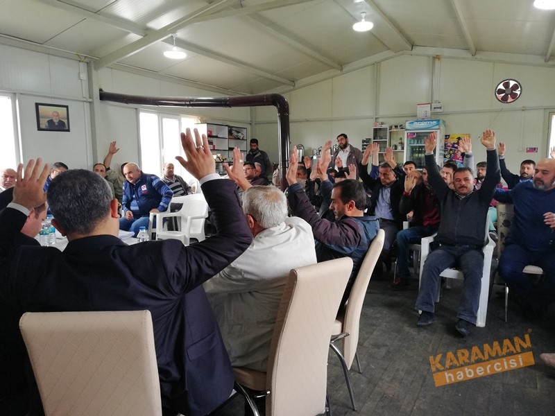 Karaman Lojistik Kooperatifinde Genel Kurul Heyecanı 6