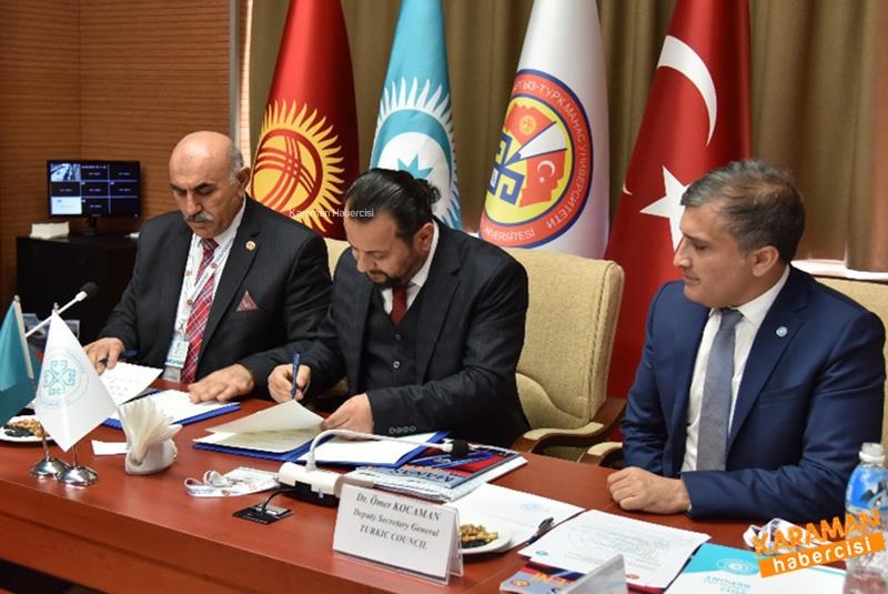 KMÜ İle Kırgızistan-Türkiye Manas Üniversitesi Arasında İşbirliği Protok 5