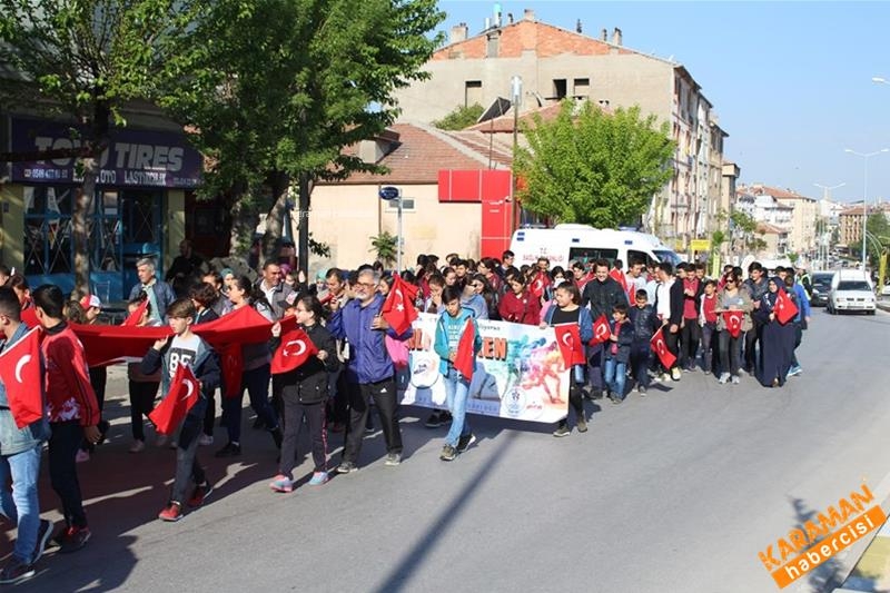 Karaman'da "57.Alay Vefa Yürüyüşü"Yapıldı 10