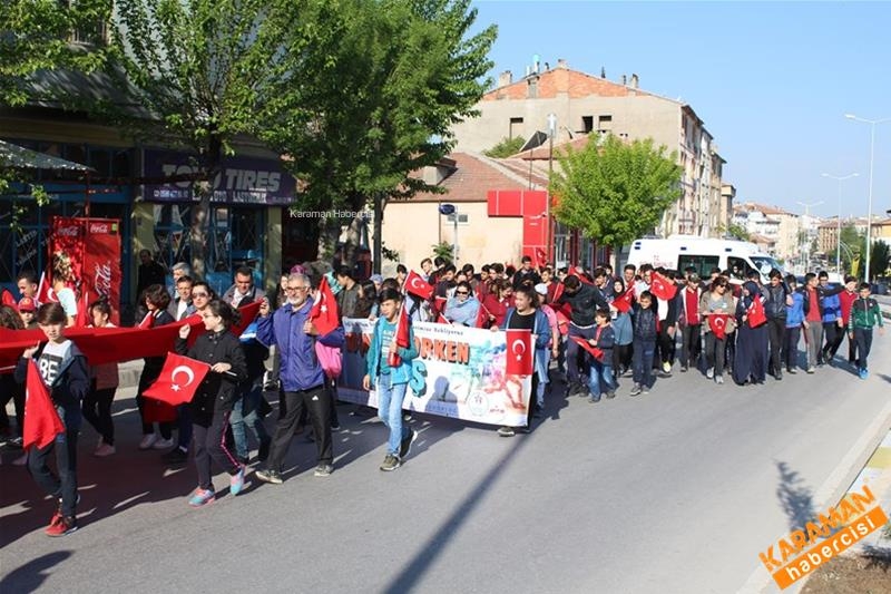 Karaman'da "57.Alay Vefa Yürüyüşü"Yapıldı 12