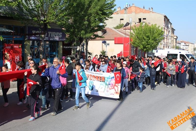 Karaman'da "57.Alay Vefa Yürüyüşü"Yapıldı 13