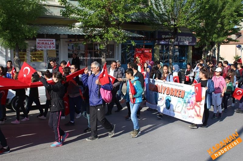 Karaman'da "57.Alay Vefa Yürüyüşü"Yapıldı 14