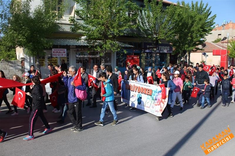 Karaman'da "57.Alay Vefa Yürüyüşü"Yapıldı 16
