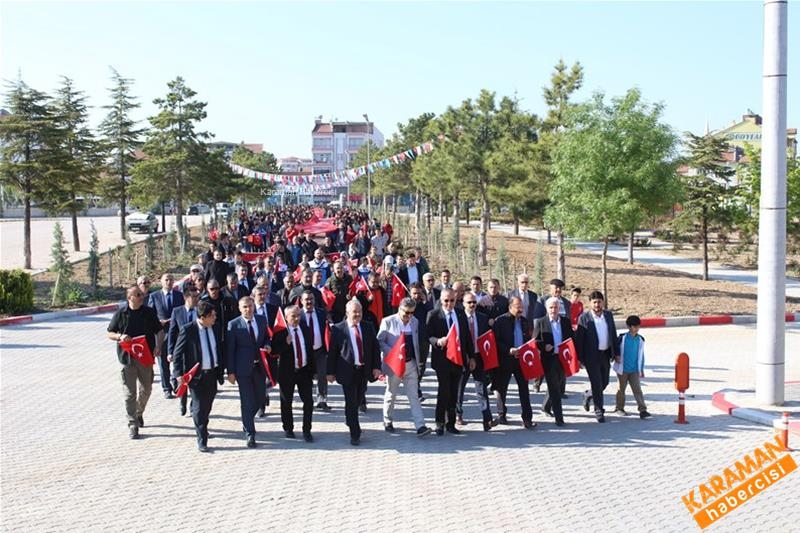 Karaman'da "57.Alay Vefa Yürüyüşü"Yapıldı 22