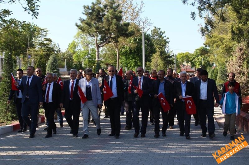 Karaman'da "57.Alay Vefa Yürüyüşü"Yapıldı 25