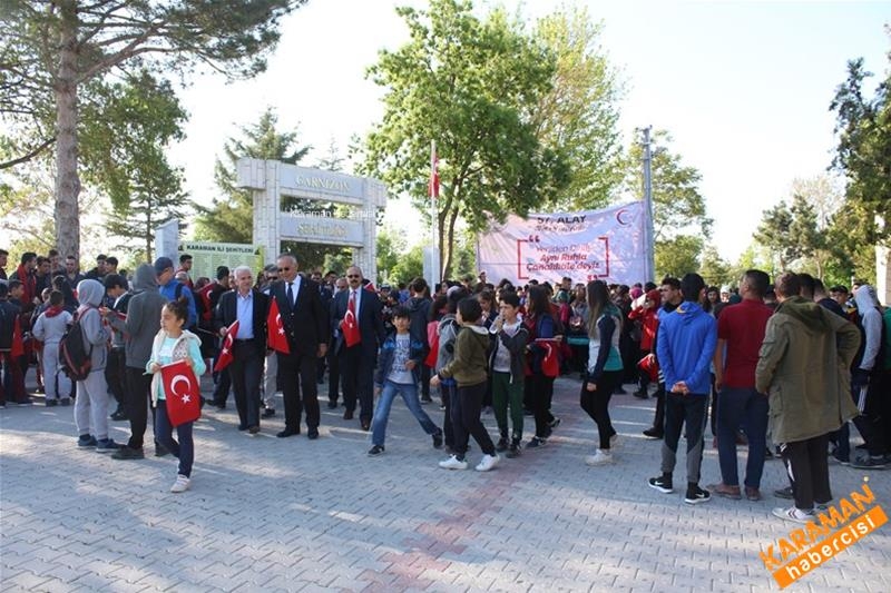 Karaman'da "57.Alay Vefa Yürüyüşü"Yapıldı 43