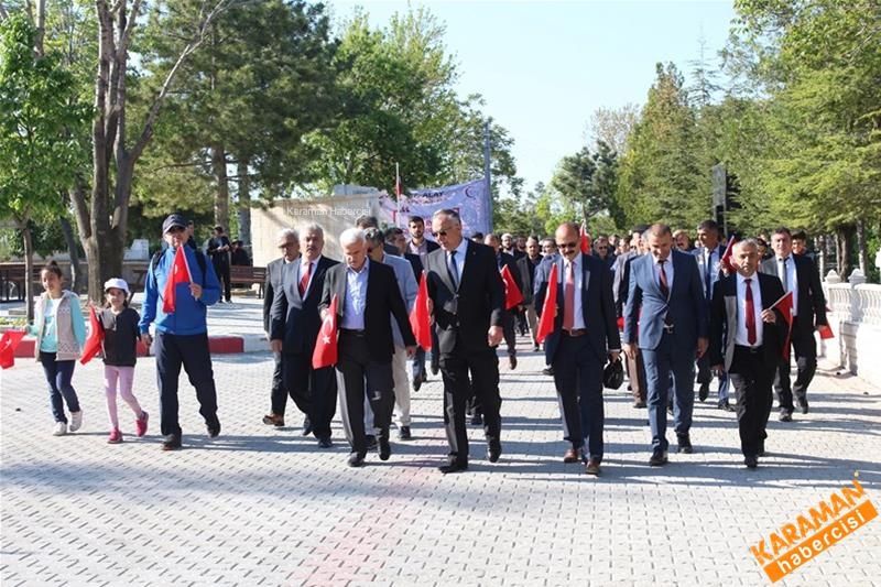 Karaman'da "57.Alay Vefa Yürüyüşü"Yapıldı 44