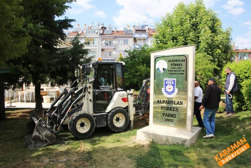 Alparslan Türkeş Parkı Yenileniyor 1