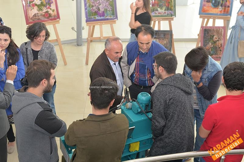 Öğrenciler Çalışmalarını Sergilediler 10