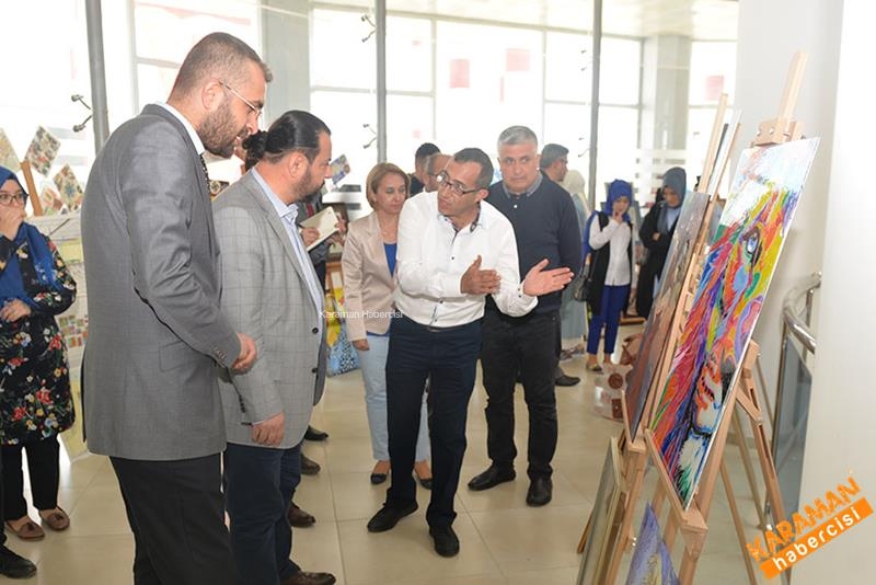 Öğrenciler Çalışmalarını Sergilediler 7